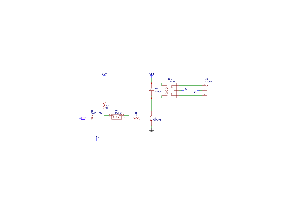 4 channel Relay Resources - EasyEDA