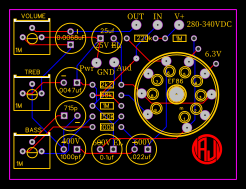PCB_EF86 preamp with tone controls Resources - EasyEDA
