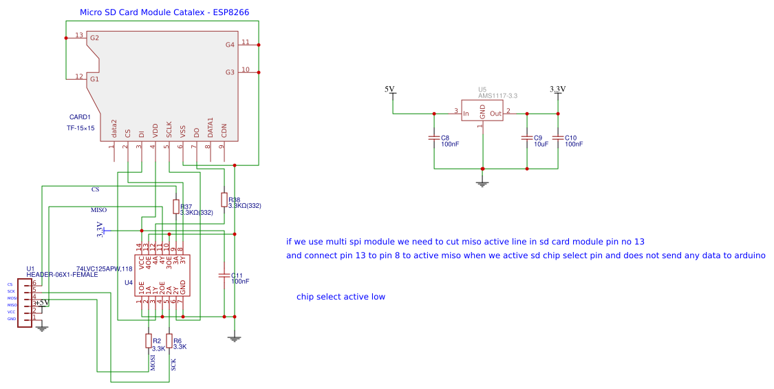 SD card module Resources - EasyEDA