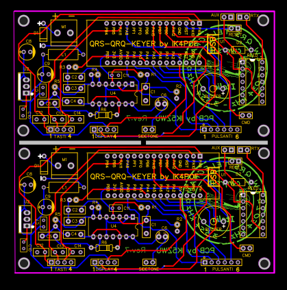 PCB_Keyer QRS-QRQ R77 Resources - EasyEDA