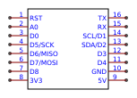 WEMOS D1 Mini battery shield Resources - EasyEDA