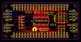 40bit GPIO Expander Resources - EasyEDA