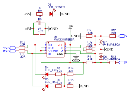 RS485-MAX13487EESA-1 Resources - EasyEDA