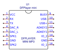 DFPlayer Mini MP3 Resources - EasyEDA