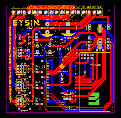 Spotlight printed circuit board Resources - EasyEDA