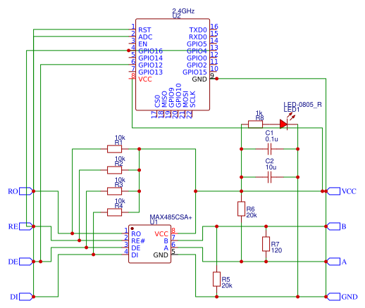 Модуль связи RS-485 Resources - EasyEDA