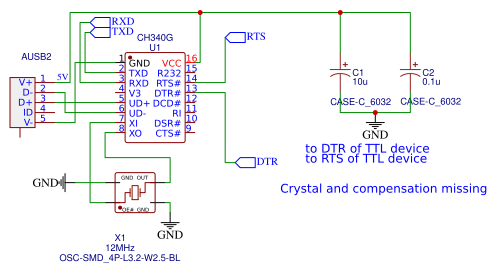 USB TTL 340 Resources - EasyEDA