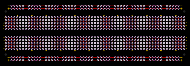 Breadboard pcb Resources - EasyEDA