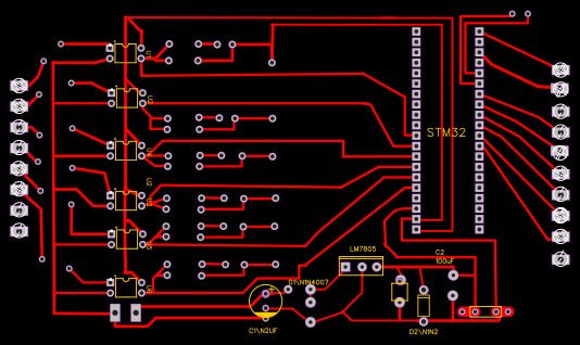 6DI DO STM32 WITH OPTO Resources - EasyEDA