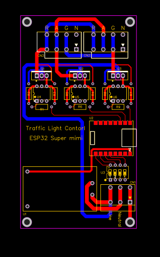 PCB_Traffic Light mini Resources - EasyEDA