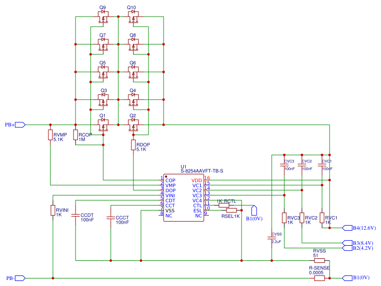 3s-4s lo-poly bms Resources - EasyEDA