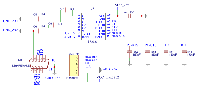 rs232 Resources - EasyEDA