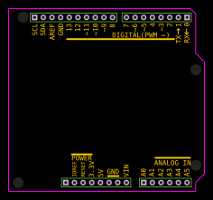 Arduino uno shield template Resources - EasyEDA