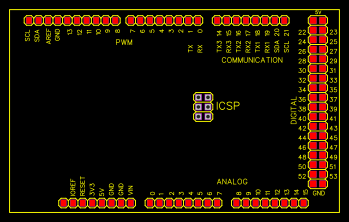 ARDUINO MEGA SMD PADS Resources - EasyEDA