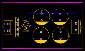 Bridge rectifier example PCB Resources - EasyEDA