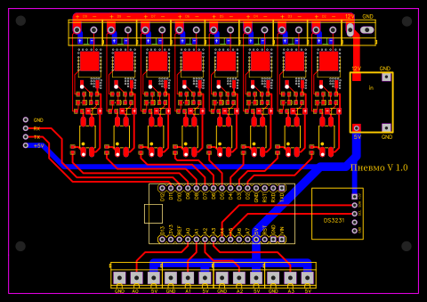 New PCB Module пневмо 3 Resources - EasyEDA
