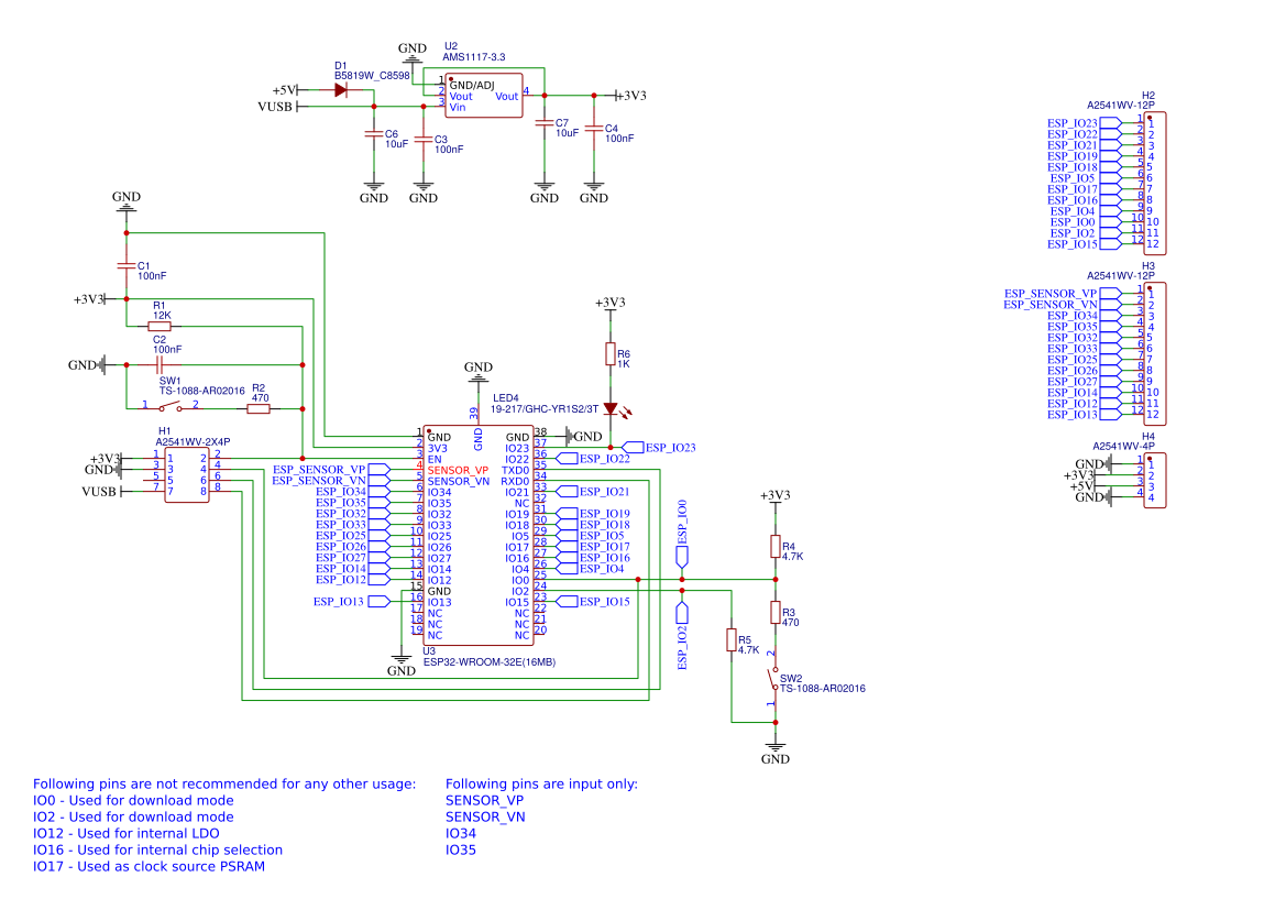 Esp Shield Module ESP32-Shield Resources - EasyEDA