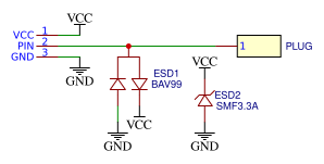 ESD-Protected fencing strip plug Resources - EasyEDA
