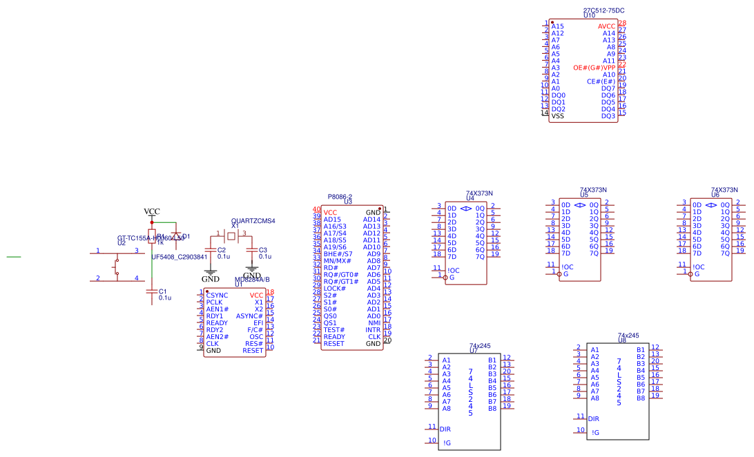 8086 central unit Resources - EasyEDA