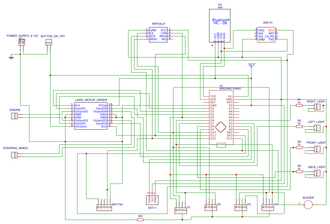 pcb design toy car Resources - EasyEDA
