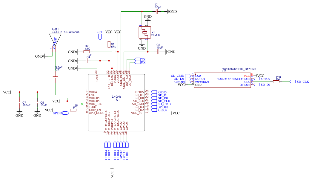 esp light Resources - EasyEDA
