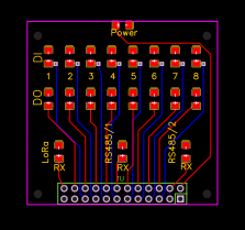 LED Hat Module Resources - EasyEDA