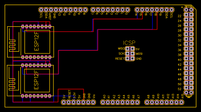 ARDUINO_MEGA2560 ESP12F Resources - EasyEDA
