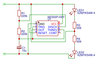 NE 555 blikac Resources - EasyEDA