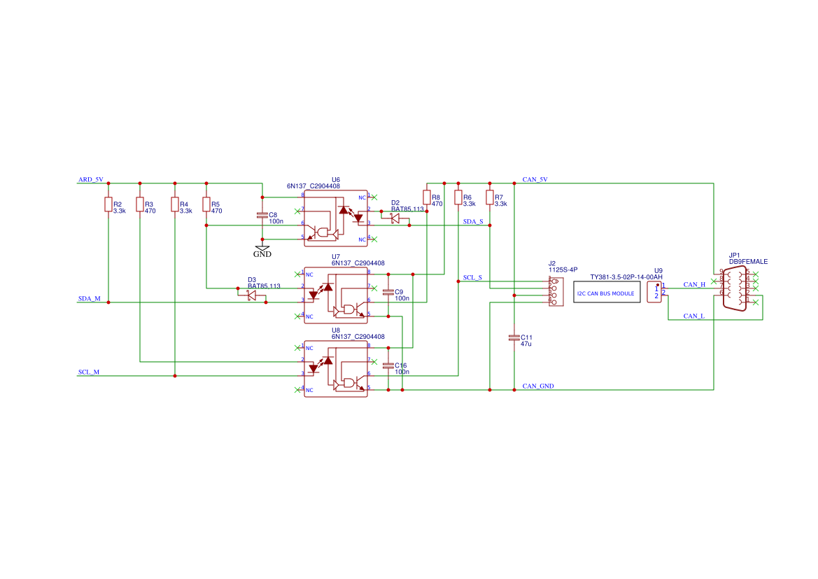 I2C CAN isolator Resources - EasyEDA