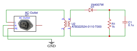 pcb half wave rectifier Resources - EasyEDA