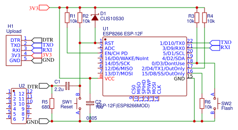 ESP-12F (ESP8266) module Resources - EasyEDA