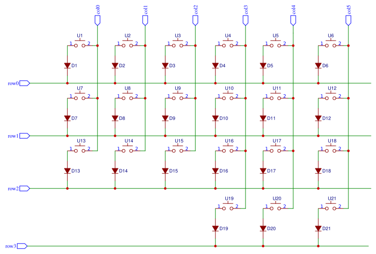 key_matrix Resources - EasyEDA