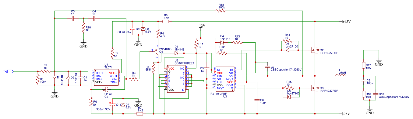 1000 Watt Class D Resources - EasyEDA