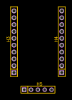 PCF8575 I2C IO Expander-Vertical Footprint Resources - EasyEDA
