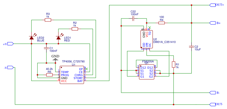 charging circuit Resources - EasyEDA