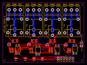 Ready Made Relay Module (4channel) Resources - EasyEDA