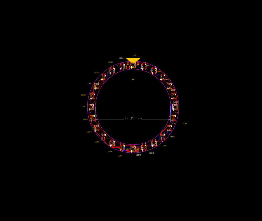 PCB_led ring 24 ws2812 Resources - EasyEDA