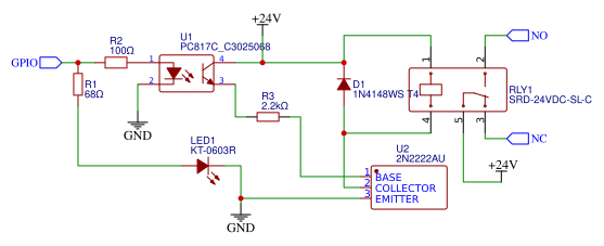 Single Relay Resources - EasyEDA