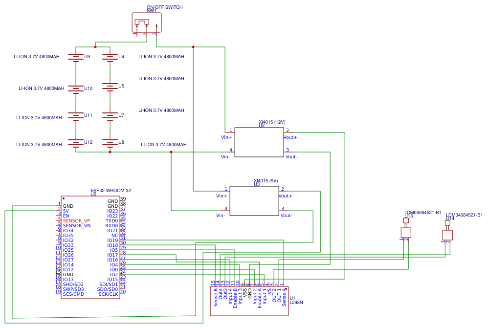 Circuit Diagram of Drive and Power Train Resources - EasyEDA