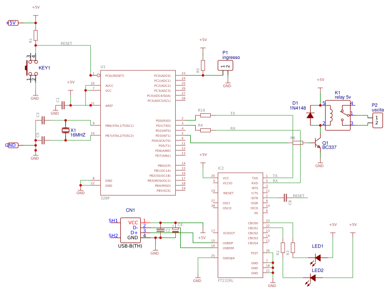 ATMEGA + USB COPY Resources - EasyEDA