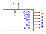 FT232RL WITH 3.3V PIN Resources - EasyEDA