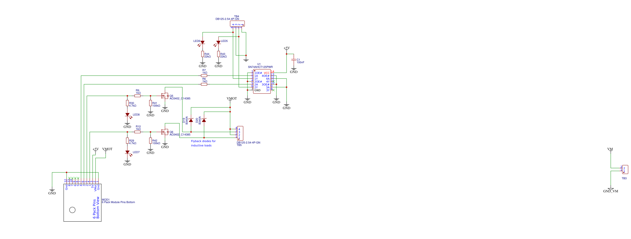 6 Pack 2x2 Output Module Resources - EasyEDA