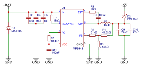 Mp9943 MP9943_Module Resources - EasyEDA