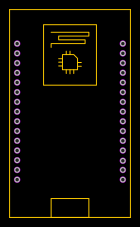 ESP8266 MODULE V3 - 30 pins Resources - EasyEDA