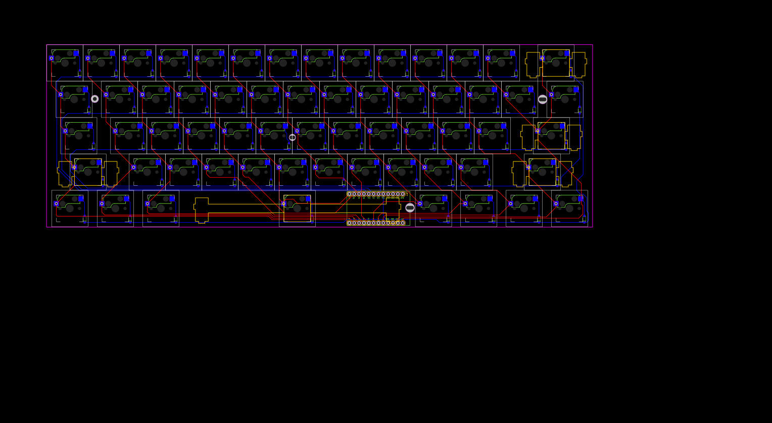 Hotswap Pro Micro 60% Keyboard_henkou Resources - EasyEDA