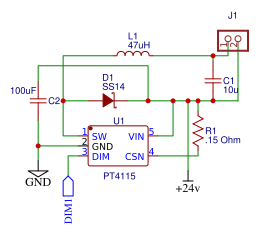 CC LED Driver Resources - EasyEDA