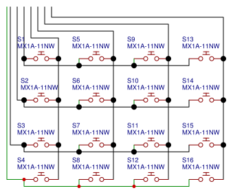 keypad matrix Resources - EasyEDA