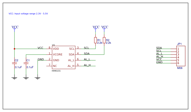 Humidity and Temperature Sensor HIH6130 Resources - EasyEDA