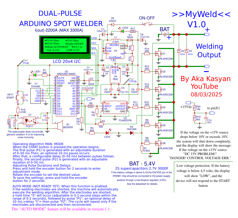 MyWeld V1.0 Resources - EasyEDA