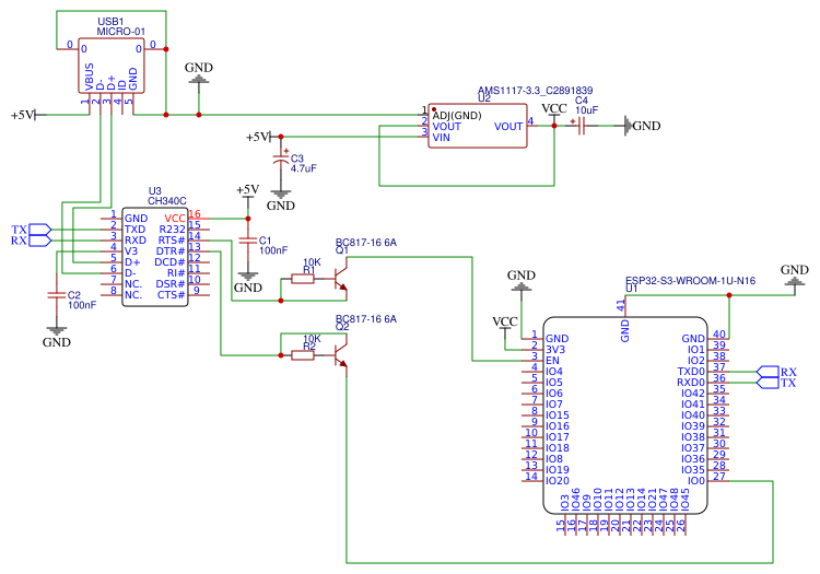 ESP32 Irregation System Resources - EasyEDA